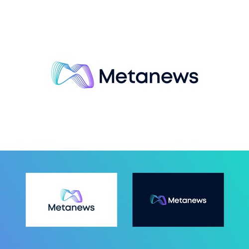 News logo with the title 'Logo for Metanews'