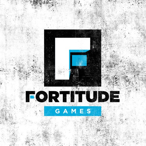 Grunge logo with the title 'Logo design for Fortitude Games'