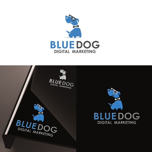 Glass design with the title 'Create a fresh new look for a growing company'