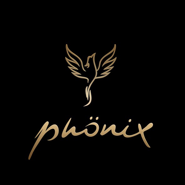 Phoenix brand with the title 'Phoenix bird logo'