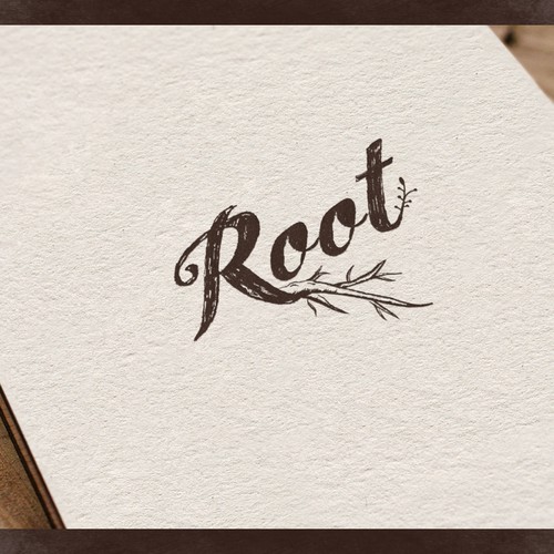 Root design with the title 'A fresh, delicious logo for the future of the convenience economy!'