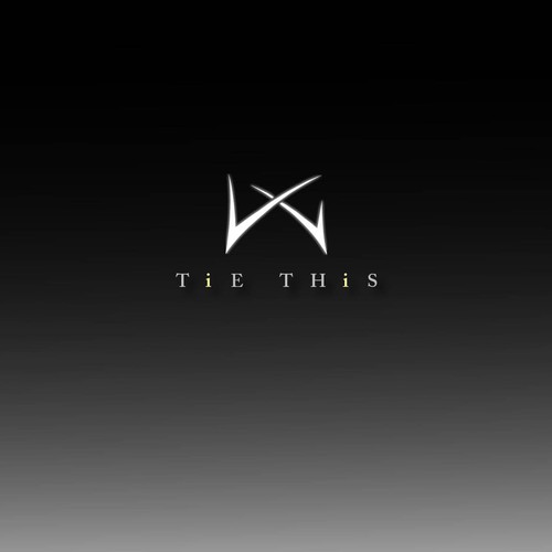 Bow tie logo with the title 'Logo design for a Custom Bow Tie Business'