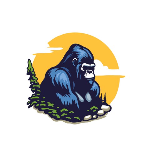 Wildlife photography logo with the title 'Wildlife Protection & Preservation Platform logo.'