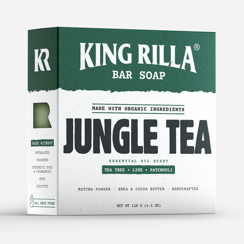 Bold design with the title 'Luxury and organic balance'