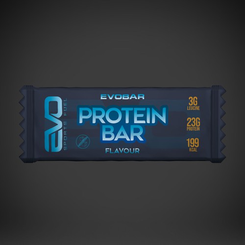 Dark packaging with the title 'Energy Bar'