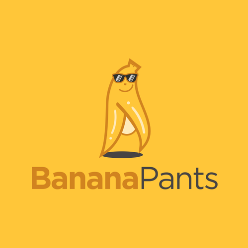 Fruit brand with the title 'Banana pants'