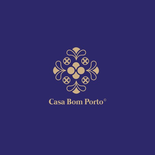 Pattern brand with the title 'Casa Bom Porto'