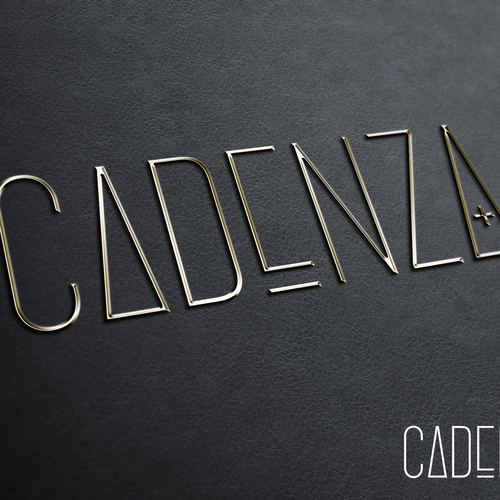 Art design with the title 'Creating an innovative, high-impact, and creative logo for Cadenza+.'
