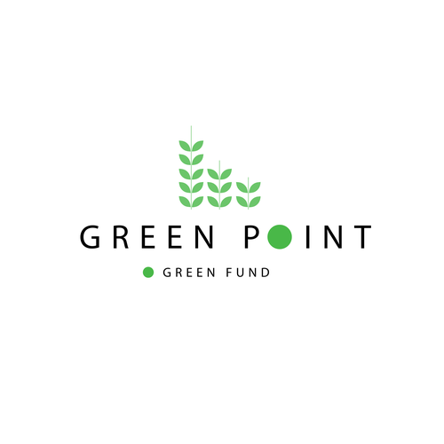 Environmental brand with the title 'Logo for green funding source'