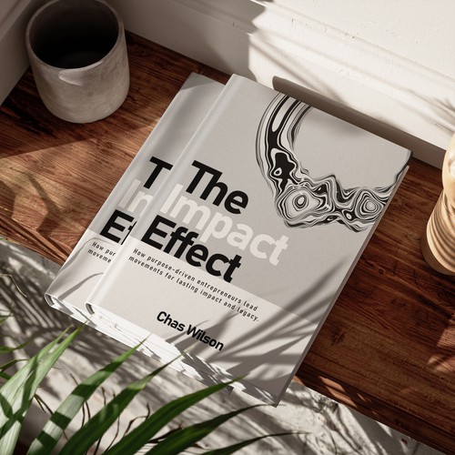 Artsy book cover with the title 'Book Cover'