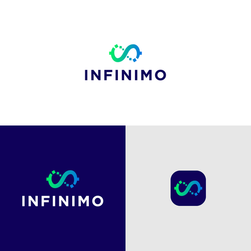 Dollar design with the title 'Logo For Infinimo Company '