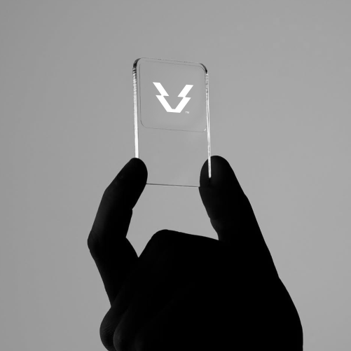Icon logo with the title 'voltiv'