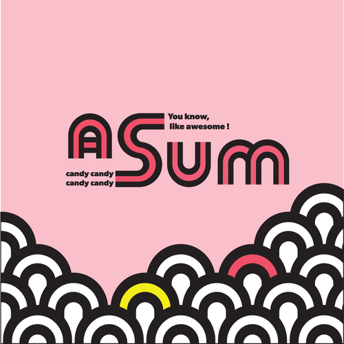 Candy brand with the title 'contest entry'