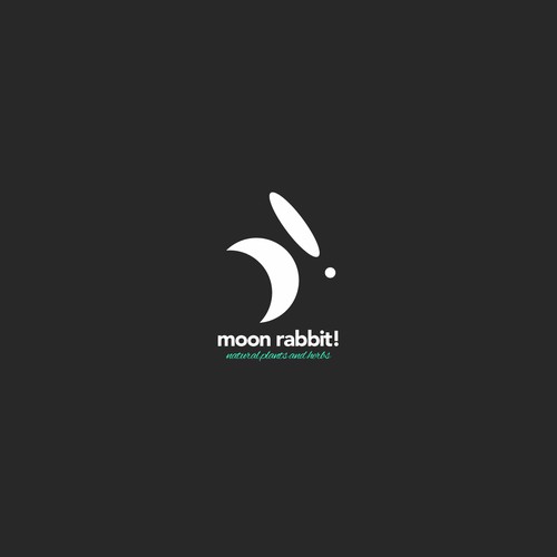 Rabbit logo with the title 'moonrabbit!'