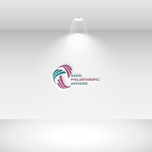 Wow design with the title 'Nadel Philanthropic Advising'