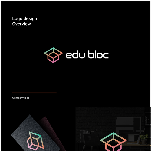 Academy design with the title 'Educational tech logo ( for sale )'