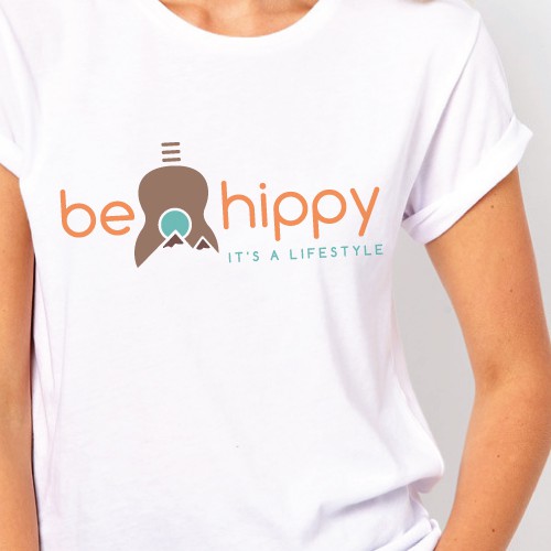 Hippie logo with the title 'Logo for lifestyle brand inspired with hippie style'