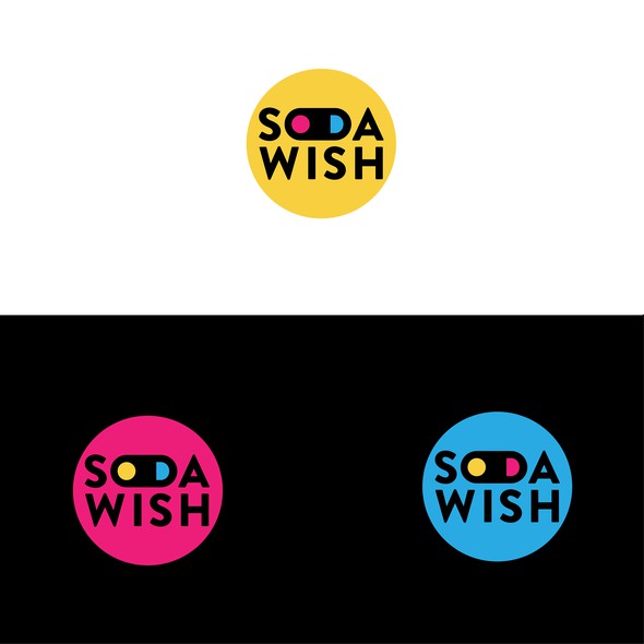 Music production logo with the title 'Soda Wish'