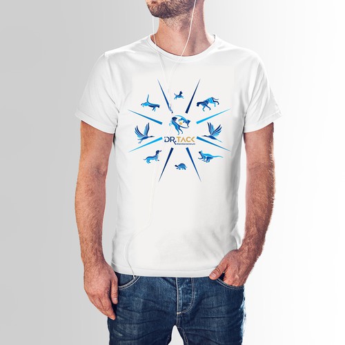 Animal t-shirt with the title 'T-shirt for Dr. TACK Animal Clinic '