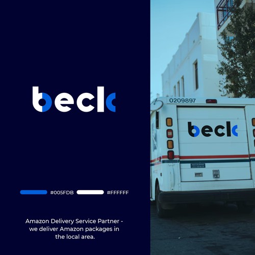 Cargo design with the title 'Beck logo'