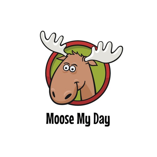 Moose logo with the title 'moose logo'