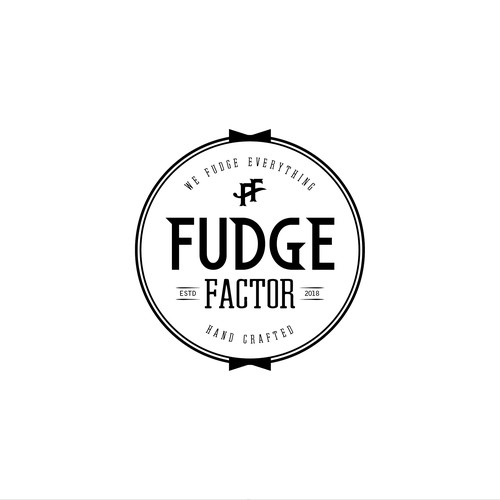 Chocolate logo with the title 'Fudge Factor'