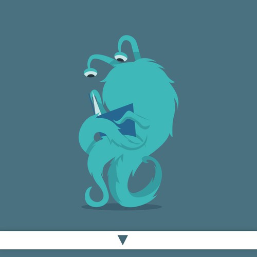 Set design with the title 'Monster Designs'