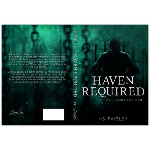 Urban fantasy book cover with the title 'Looking for an AMAZING cover for my third FANTASY novel'