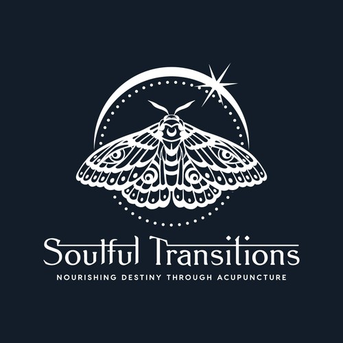 Acupuncture logo with the title 'Logo for Soulful Transitions'