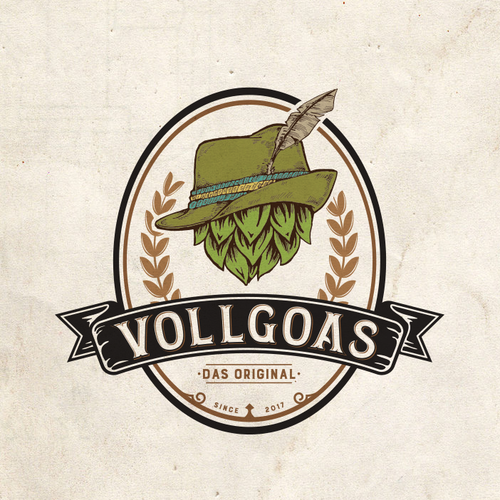 Sketch design with the title 'Vollgoas'