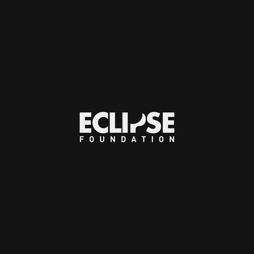 Eclipse logo with the title 'Smart logo for a non-profit foundation'