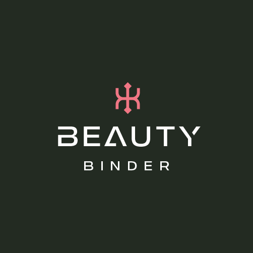 Bb logo with the title 'KK BEAUTY BINDER'