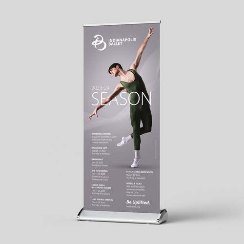 Ballet design with the title 'Ballet'