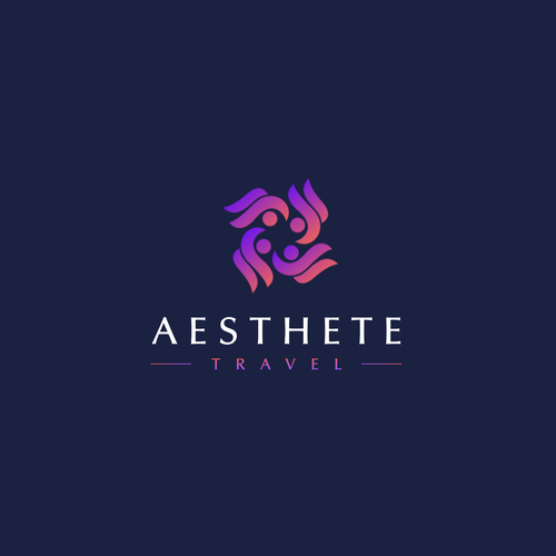 Travel agency logo with the title 'Aesthete Travel Logo Contest'