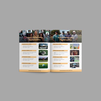 Maverick Golf Booklet Design