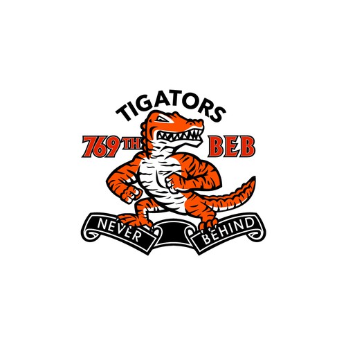 Tiger logo with the title '769th BEB Tigators'