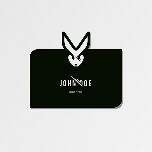 Vision design with the title 'bad ass rabbit'