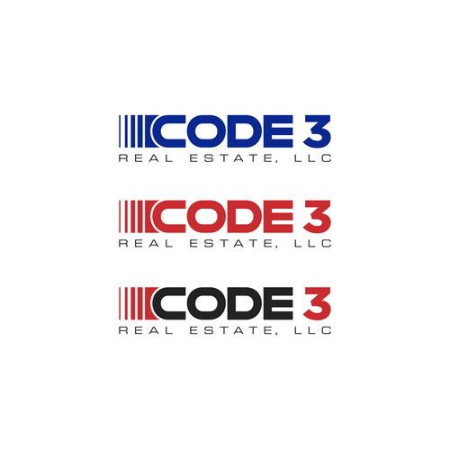 Trauma logo with the title 'Code 3 real estate'
