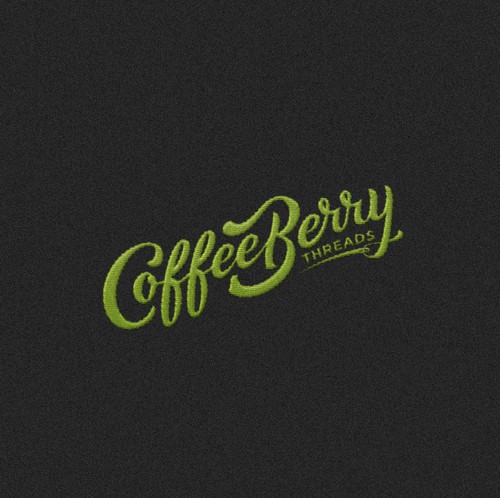Berry logo with the title 'CoffeeBerry Threads'