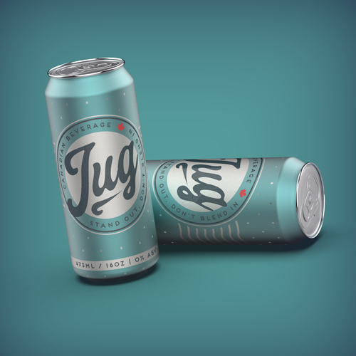 Logo packaging with the title 'Refreshing Canadian Water'