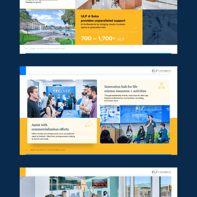 Slide Deck for Life Science Company