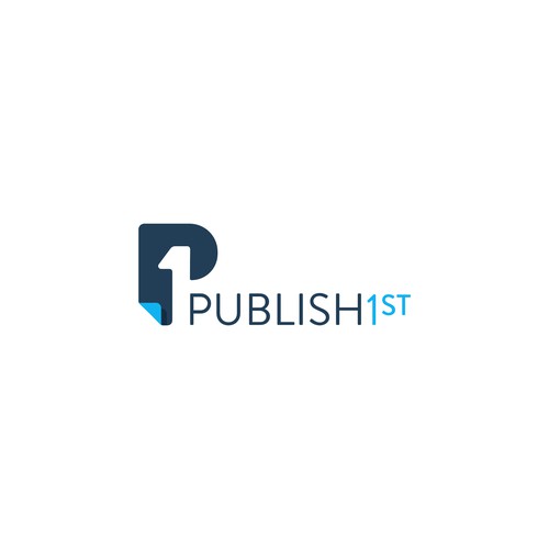 Publishing logo with the title 'Logo for Publish1st - A Publishing Program'