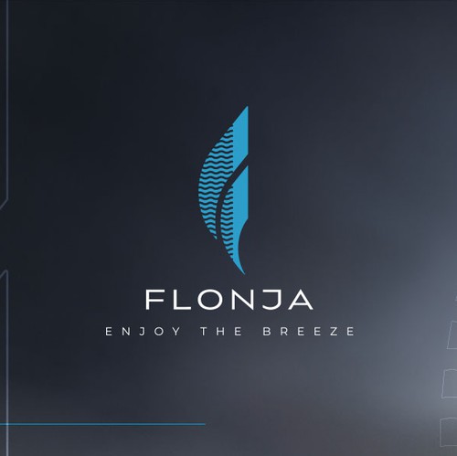 Wind logo with the title 'FLONJA'