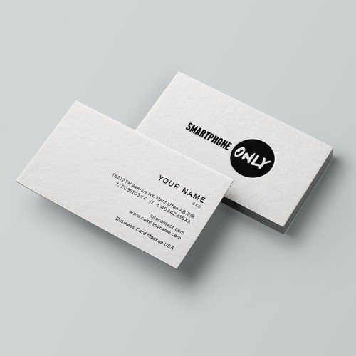 Phone logo with the title 'SAMARTPHONE ONLY'