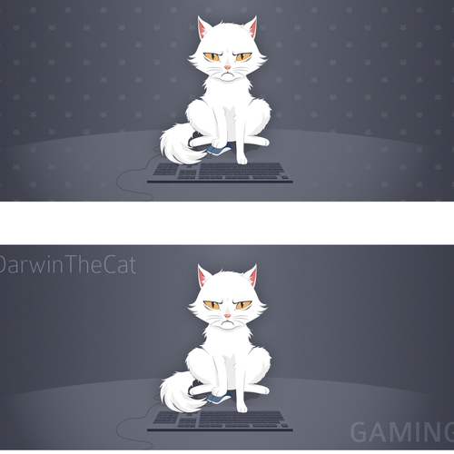 Banner artwork with the title 'Character For Youtube channel logo'