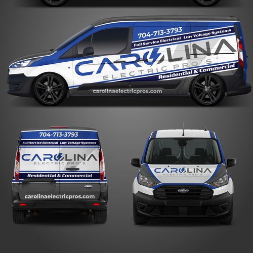Ford design with the title 'Carolina Electric Pro's'
