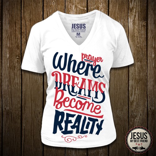 Religious t-shirt with the title 'Christian T-shirt design'