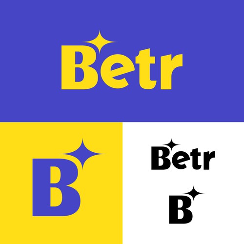 Cleaning company logo with the title 'Bold and simple logo for Betr'