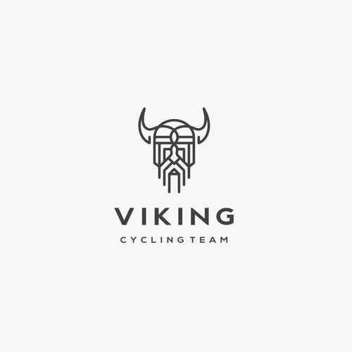 Cycling design with the title 'Viking'