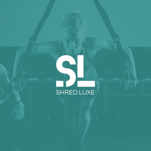 Sportswear logo with the title 'Logo design for women sportswear – contest entry'